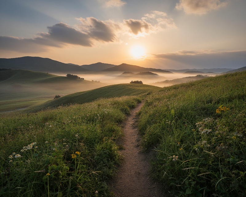 Peaceful DMZ Landscape
