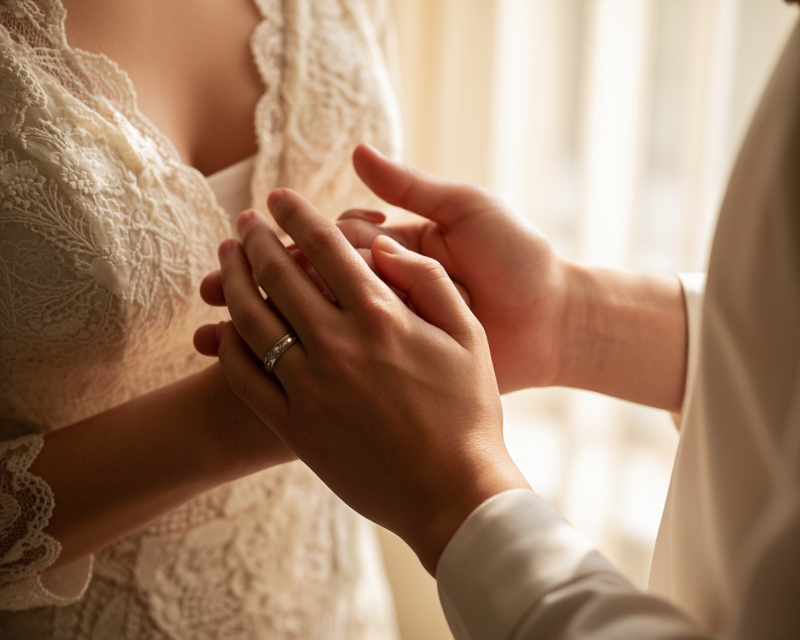 Romantic Wedding Symbolism