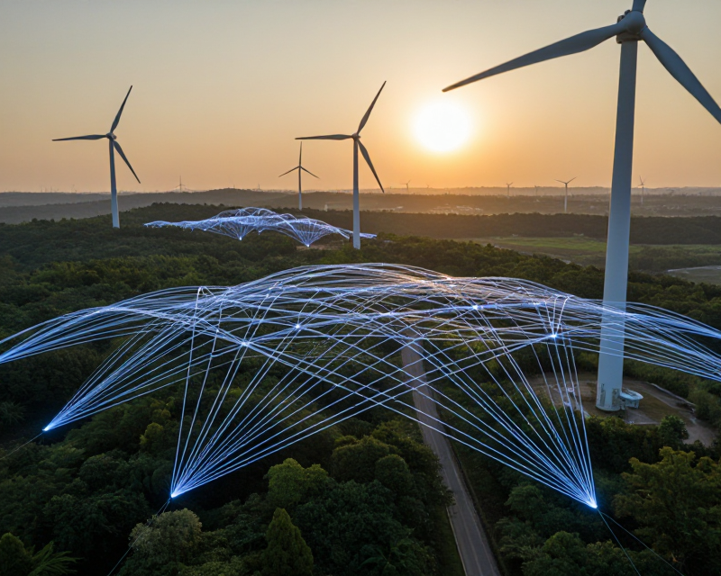 AI and Energy Cooperation Concept