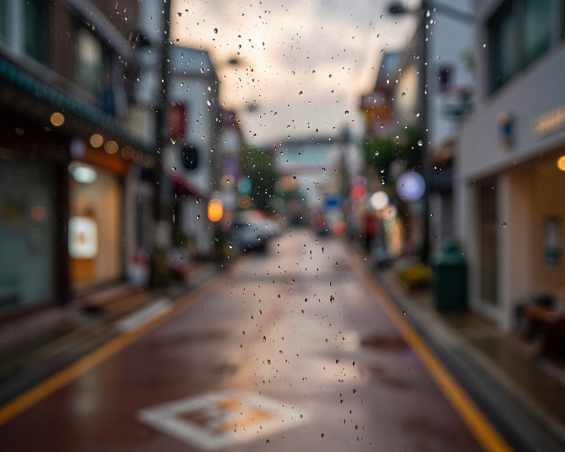 Rainy Day in Seoul