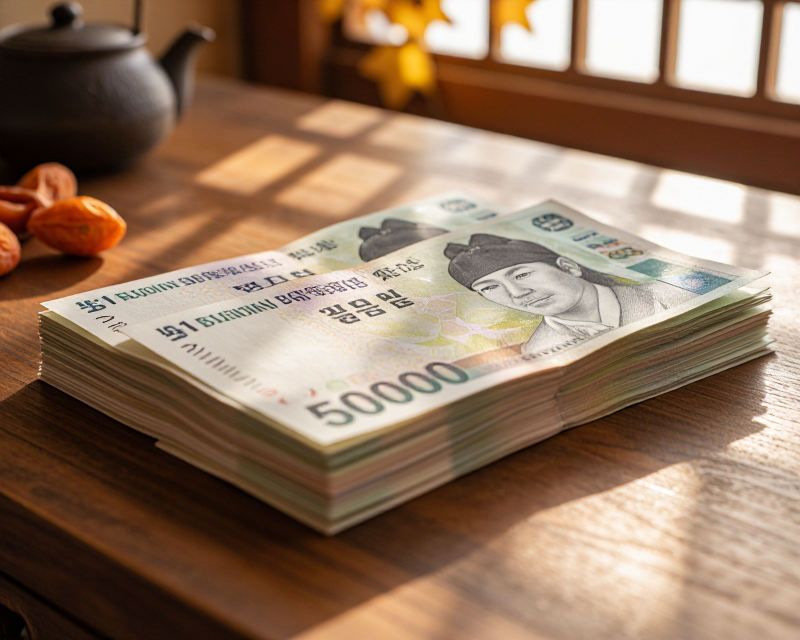 New Korean Banknotes for Chuseok