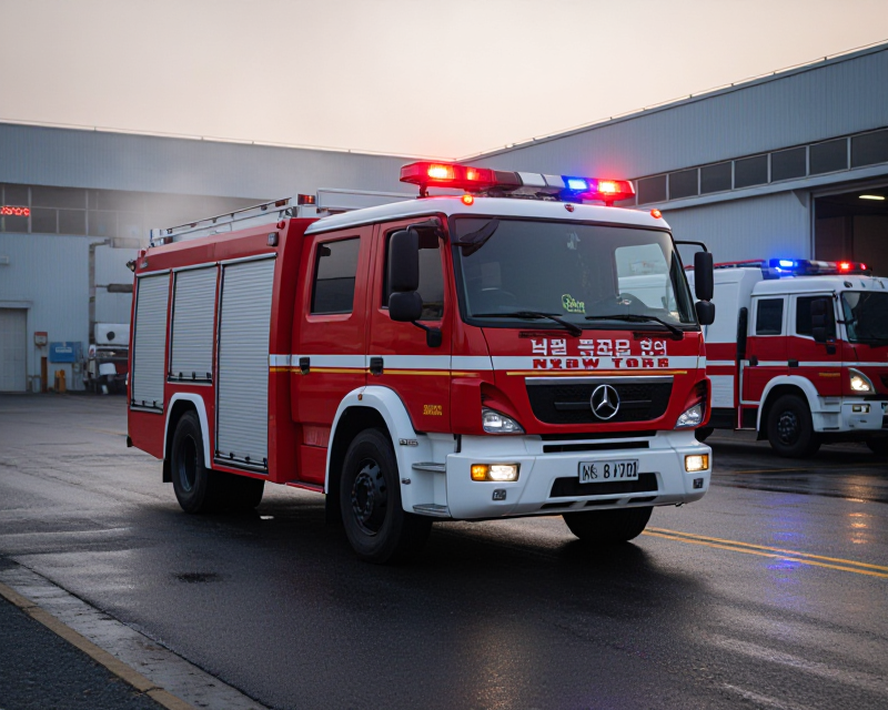 Emergency response at Pyeongtaek industrial site